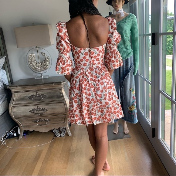 Agua by Agua Bendita Cedro Floral Bustier Dress - Picture 3 of 13